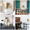 Dried Pampas Grass Decor, 100PCS Pampas grass contains bunny tails. Dried Flowers, Reed Grass Bouquet for Wedding Bohemian Flowers Home Table Decor, Rustic Farmhouse Party (White and Brown)